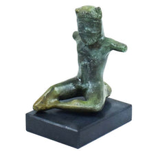 Load image into Gallery viewer, Bronze statue of Satyr - Mythical Creature - Ancient Greek Mythology
