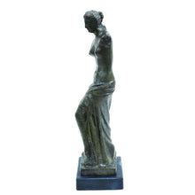 Load image into Gallery viewer, Aphrodite Venus de Milo bronze statue - Museum Replica - Goddess of Love Beauty
