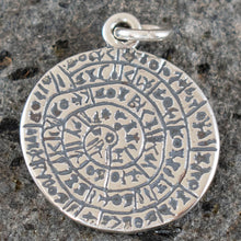 Load image into Gallery viewer, Phaistos Disk Quality Pendant - Sterling Silver - Ancient Greece
