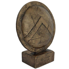 Load image into Gallery viewer, King Leonidas shield small sculpture - Spartans Ultimate Warriors Thermopylae
