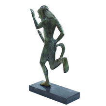 Load image into Gallery viewer, Bronze statue of Satyr - Mythical Creature - Greek Mythology Dionysus companion
