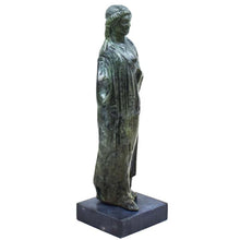 Load image into Gallery viewer, Kore Ancient Greek Women Bronze statue sculpture Maiden Korai - Museum Replica
