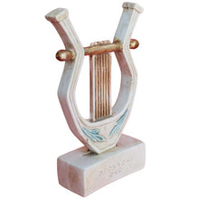 Load image into Gallery viewer, Lyre of Apollo small casting stone sculpture - Olympian God of music and poetry
