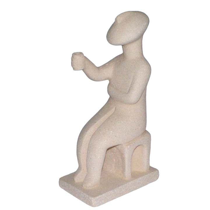 Cycladic Drinker - Cycladic Art Figurine - Ancient Greek Art