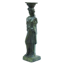 Load image into Gallery viewer, Caryatid bronze statue sculpture - Ancient Greek Architectural column Acropolis
