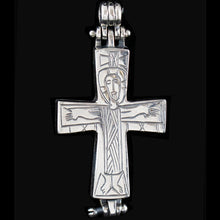 Load image into Gallery viewer, Byzantine Reliquary Silver 925 Cross - East Roman Empire
