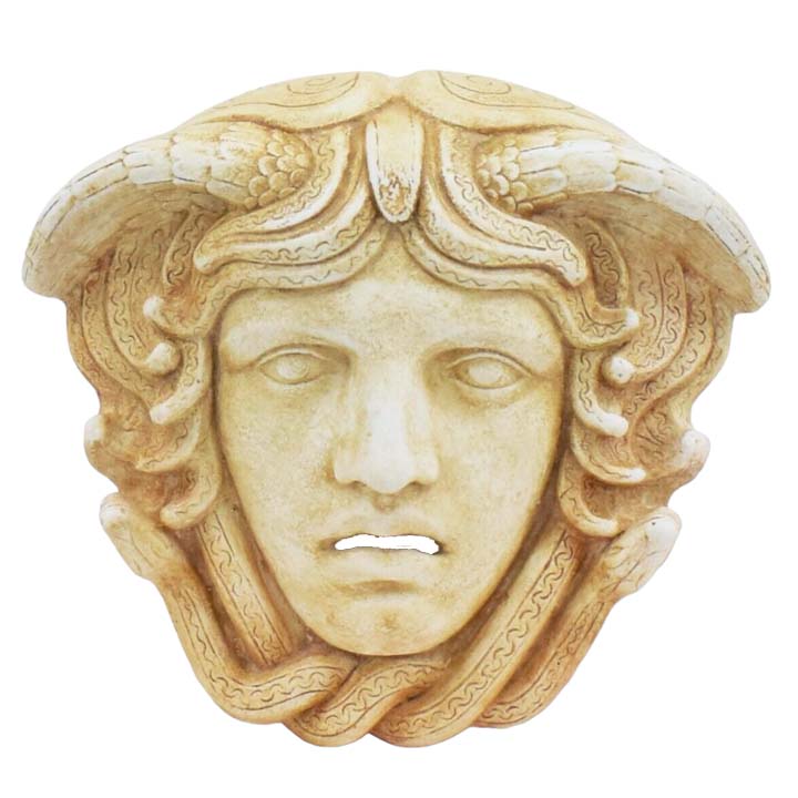 Medusa small Mask - Ancient Greek Theatre - Gorgon Medousa