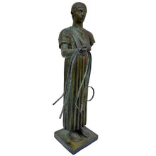 Load image into Gallery viewer, Charioteer of Delphi bronze statue sculpture - Delphi museum replica - Heniokhos
