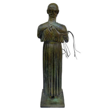 Load image into Gallery viewer, Charioteer of Delphi bronze statue sculpture - Delphi museum replica - Heniokhos
