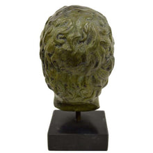 Load image into Gallery viewer, Alexander the Great Macedonian bronze statue bust - King Of Vergina - Phillip II
