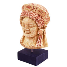 Load image into Gallery viewer, Ancient Greek women Kore small head bust - Maiden Korai - Museum Reproduction
