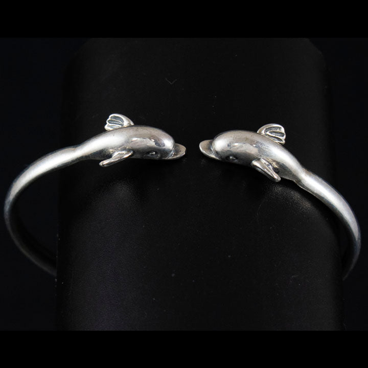 Dolphins Silver Bracelet - Ancient Greece