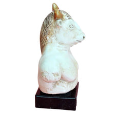 Load image into Gallery viewer, Minotaur small bust figurine - Mythical Creature - Minoan Labyrinth - Theseus
