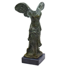 Load image into Gallery viewer, Nike of Samothrace Bronze statue sculpture - Winged Goddess of Victory
