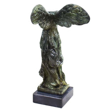 Load image into Gallery viewer, Nike of Samothrace Bronze statue sculpture - Winged Goddess of Victory
