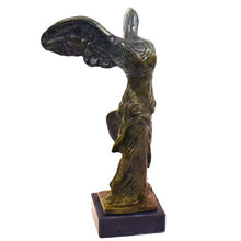 Load image into Gallery viewer, Nike of Samothrace Bronze statue sculpture - Winged Goddess of Victory
