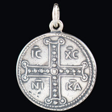 Load image into Gallery viewer, Byzantine Sterling Silver Pendant - Reign of Michael IV 1034AD - Konstantinato
