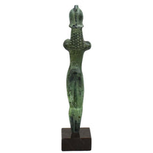 Load image into Gallery viewer, Charioteer of Delphi miniature bronze sculpture - Geometric Period Museum item
