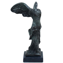 Load image into Gallery viewer, Nike of Samothrace small statue sculpture - Winged Goddess of Victory
