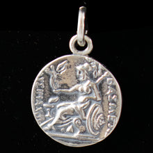 Load image into Gallery viewer, Alexander The Great small silver coin pendant - Macedonia King
