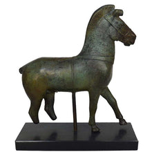 Load image into Gallery viewer, Olympia Bronze Horse statue - Museum Replica - Symbol of Status
