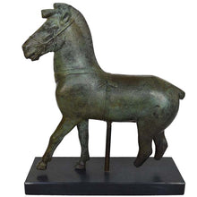 Load image into Gallery viewer, Olympia Bronze Horse statue - Museum Replica - Symbol of Status
