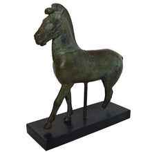 Load image into Gallery viewer, Olympia Bronze Horse statue - Museum Replica - Symbol of Status
