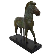 Load image into Gallery viewer, Olympia Bronze Horse statue - Museum Replica - Symbol of Status
