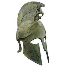 Load image into Gallery viewer, Corinthian Bronze Helmet with Griffin Design - King of all creatures
