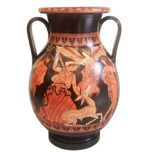 Load image into Gallery viewer, Artemis Hunting - Red Figure Pelike Vase - Apollo Poseidon Nike - Trojan War
