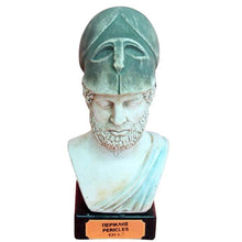 Load image into Gallery viewer, Pericles small bust figurine - Athens Golden Age General - Acropolis Parthenon
