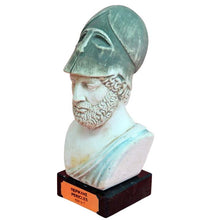 Load image into Gallery viewer, Pericles small bust figurine - Athens Golden Age General - Acropolis Parthenon
