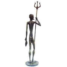 Load image into Gallery viewer, Poseidon bronze statue - Ancient Greek God of the sea - Twelve Olympians
