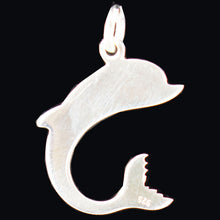 Load image into Gallery viewer, Dolphin Sterling Silver Pendant
