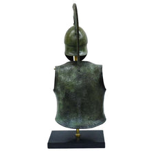 Load image into Gallery viewer, Corinthian Greek Spartan small Helmet Armor set - Pure Bronze Item
