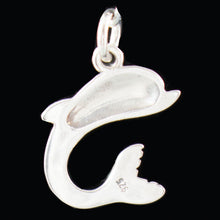 Load image into Gallery viewer, Dolphin Sterling Silver Pendant
