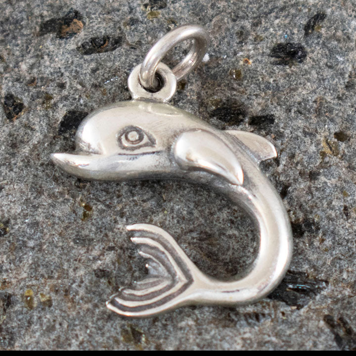 Dolphin Sterling Silver Pendant