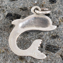 Load image into Gallery viewer, Dolphin Sterling Silver Pendant
