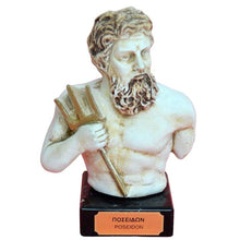 Load image into Gallery viewer, Poseidon small statue figurine - Greek God of the sea - Twelve Olympians
