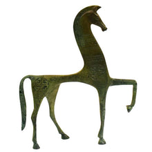 Load image into Gallery viewer, Dancing Horse figurine - Pure bronze item - Replica of Delphi Museum in Greece
