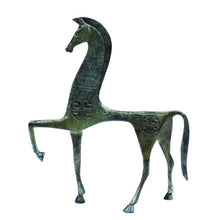 Load image into Gallery viewer, Dancing Horse figurine - Pure bronze item - Replica of Delphi Museum in Greece
