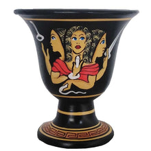 Load image into Gallery viewer, Pythagoras Fair Cup Hand painted with Hecate Greek Goddess of Magic Witchcraft
