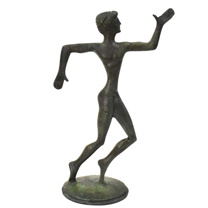 Runner Athlete Bronze statue sculpture - Olympic Games running sport