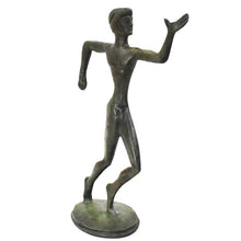 Load image into Gallery viewer, Runner Athlete Bronze statue sculpture - Olympic Games running sport
