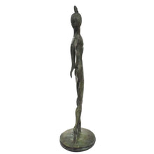 Load image into Gallery viewer, Runner Athlete Bronze statue sculpture - Olympic Games running sport
