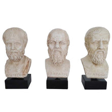 Load image into Gallery viewer, Set of Socrates Plato Aristotle the Philosophers - Western Philosophy Fathers
