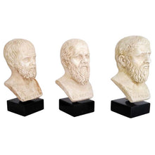 Load image into Gallery viewer, Set of Socrates Plato Aristotle the Philosophers - Western Philosophy Fathers
