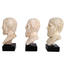 Load image into Gallery viewer, Set of Socrates Plato Aristotle the Philosophers - Western Philosophy Fathers
