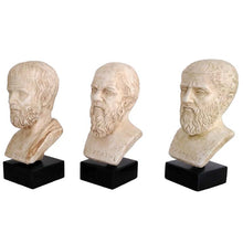 Load image into Gallery viewer, Set of Socrates Plato Aristotle the Philosophers - Western Philosophy Fathers
