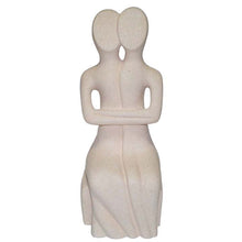 Load image into Gallery viewer, Sitting Twins Love Figure Cycladic Art - Beautiful Sculpture
